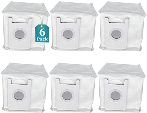 6 piezas compatibles con Conga 2290 robot, Accesorios de bolsas de reemplazo de Gran capacidad Bolsas Aspiradoras