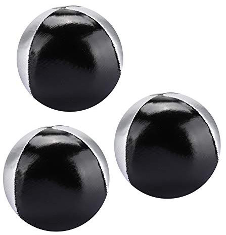 3 Pièces Balle De Jonglage Balle De Jonglage Portable Balle De Jonglage En Cuir Balles De Jonglage Professionnelles Balles De Jonglage En Silicone Pouf Balles De Jonglage Scène Balles De Jonglage