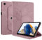 Succtopy Hülle für Galaxy Tab A8 10.5 Zoll 2021 PU Leder 360° Drehbar Multi-Winkel Lederhülle mit Standfunktion und Stifthalter Schutzhülle Samsung Tab A8 SM-X200/X205/X207 - Rose Gold