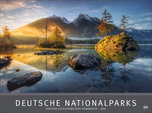 Deutsche Nationalparks - Edition Alexander von Humboldt - Kalender 2024 - Heye-Verlag - Fotokalender mit atemberaubenden Fotos - Wandkalender 78 cm x 58 cm