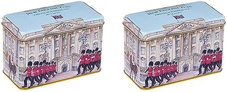 New English Teas Buckingham Palace Tin, 80 g (Pack of 2)