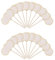 Ginobili 50 Stück Tafel-Cupcake-Topper Picks Charcuterie Board Buffet-Etiketten Lebensmittelanhänger -Zahnstocher-Flagge Vorspeisenschilder B Langlebig 9 X 15 cm