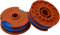 YUETTYY Lot de 2/6 bobines et fil pour débroussailleuse MacAllister MGT35025 MGT45028 MGT60030 Accessoires de rechange (2 pièces)