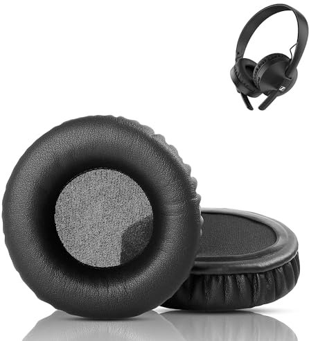 Aggiornato/Professionale Earpads Replacement per HD250II Compatibile con Sennheiser HD250II HD540 HD 250 Cuffie (Pelle proteica & Schiuma memory)