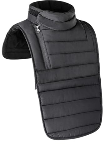 Djowyh Protège-nuque de moto, protège-nuque de moto, imperméable, coupe-vent, protection de la poitrine, cache-cou chaud, cache-cou de moto, cache-cou pour adultes