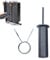 FNKTEK Weight Stack Pin And Spring Collar Weight Stack Extender Pin Commercial And Home Gym Accessories For Cable Tower And Functional Trainer Machin (Rod Dia:10mm Length:110mm)