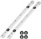 QWORK® 2 pezzi miter bar slider 300mm, guida per mitra in lega di alluminio a T per seghe da tavolo