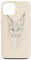Lynx Face Minimalistisch Hülle für iPhone 13