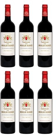 Château du Moulin Rouge trocken Rotwein Frankreich inkl. FeinWert E-Book (6 x 0.75 l)