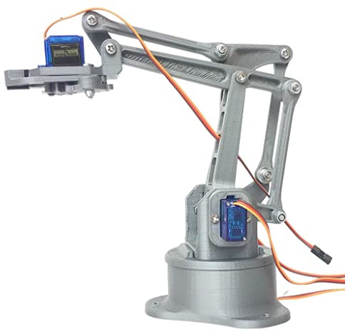 CRDARAAV Roboterarm Metall Roboter Manipulator mit Servos DIY Elektronische Kits