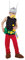 Chaks C4193140 Asterix Kostüm Set, Jungen, Mehrfarbig, 140cm