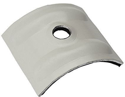 200 Kalotten Grauweiß RAL 9002 Aluminium 24° für Sinus Profil 76/18 Wellplatten Lichtplatten