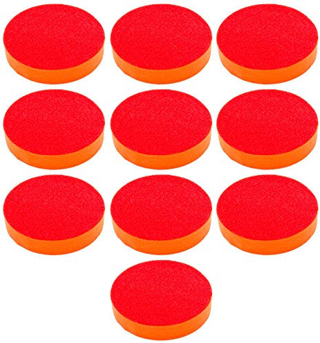 10 x 180 mm Klett Polierschwamm Schleifschwamm Autolack Polierpad für Polierer
