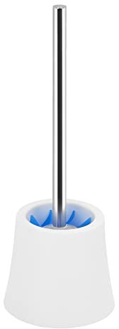 LOOMAID WC-Bürste (alte Version/Restposten) mit milchigem Halter (Blau)