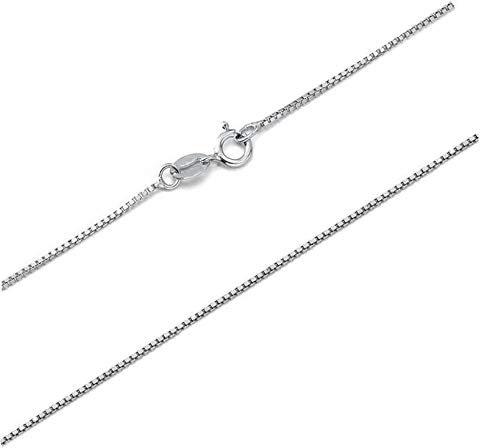 Collana in Argento 925 a Maglia Veneziana Sottile, Made in Italy (60)