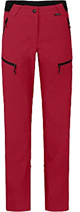 Bergson PORI | Damen Wanderhose - Robust & elastisch Damen Wanderhose mit Rollup-Funktion, Normal-/Kurz-/Langgrößen, Supra Stretch 4-Wege-Stretch, reißfestes Ripstop-Gewebe, wasserabweisend, weicher