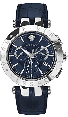 Versace Herrenuhr V-Race Chronograph 42MM VERQ006 20