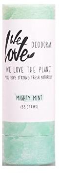 We Love The Planet WLTP Natürlicher Deo-Stick Mighty Mint (6 x 65 gr)