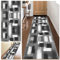 KCYXSMAX Teppich Läufer Flur Vintage Holz Maserung Küchen Teppich 40 * 100cm Weich Polyester Lange Küchenläufer für Korridor Schlafzimmer Wohnzimmer Geometrisches Waschbar Meterware Anpassbar