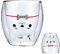 XiXiRan Tazza Doppia Parete in Vetro per Colazione, Caffè, Cappuccino, Latte - Bicchiere Carina 280ml (Shiba Inu)