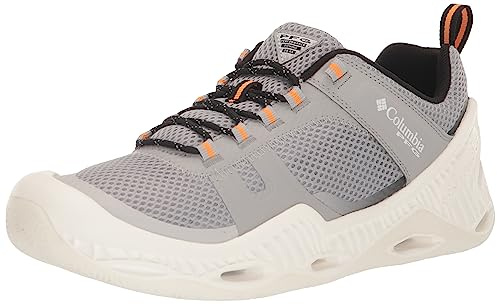 Columbia Men's PFG Pro Sport, Steam/White, 8