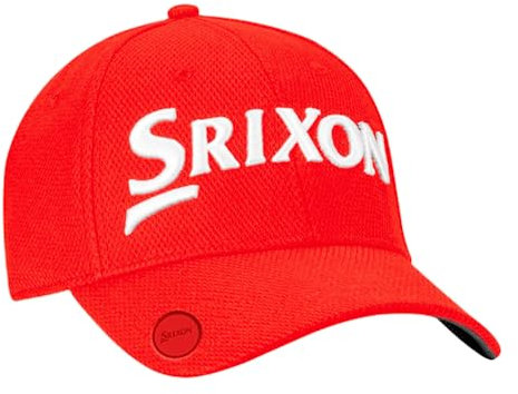 Srixon Ball Marker Cap Golf Cap 2023 (Orange/White), weiß