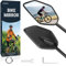 2Pcs Fahrradspiegel für E-Bike Hd 360° Drehbar & Klappbar Lenker Rückspiegel Fahrrad Spiegel Ebike Zubehör Extra Große Spiegelfläche Schlagfestes Echtglas Bike Mirror Accessories