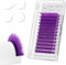 ANNAFRIS Farbige Wimpernverlängerung Lila 0.07 C 8-15mm Mix Einzelne Wimpern Extensions Volumen Wimpern Bunte Individuelle Wimpern Klassische(Purple 0.07-C Mix)