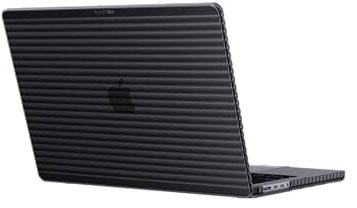 Tech21 EVO Wave - Funda Protectora rígida para MacBook Pro de 14 Pulgadas (2021 y 2023), Color carbón