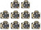 Yanmis Drift Repair Board, 10pcs Universal 3D Analog Joystick Drift Fix Mod, Gamepad Joystick Drift Repair Board for Game Controllers for PS4 for PS5 for Xbox, Black
