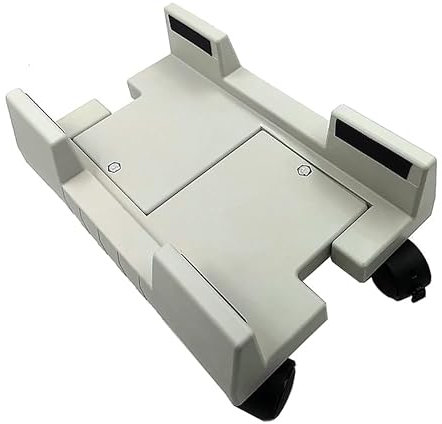 Luminexia Support pour processeur (UCT),pour Support de boîtier d'ordinateur PC,Support à roulettes pour PC Portable,4 Roues avec Verrouillage,Base réglable:155mm-260mm,3 Coloris