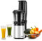 Wiltal Spremiagrumi per frutta e verdura | con apertura di 76 mm | Spremiagrumi elettrico per frutta | Motore silenzioso | Facile da pulire | JC-280 | 150 Watt | Senza BPA | Bianco