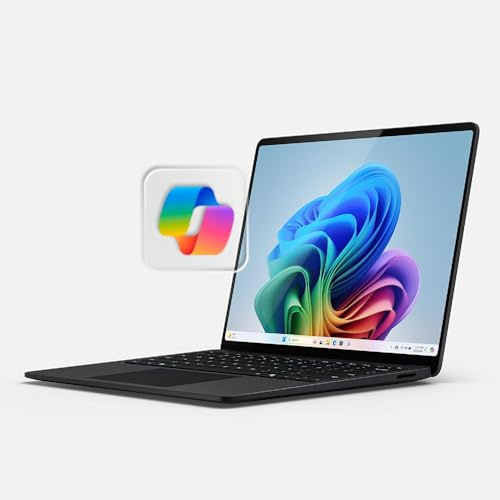 Microsoft Surface Laptop (2024), Windows 11 Copilot+ PC, 13.8 Touchscreen Display, Snapdragon X Elite (12 core), 32GB RAM, 1TB SSD Storage, Black