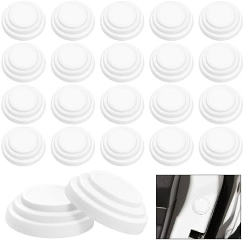 TYVVZA 20 Stück Autotür Stoßdämpfer, for Audi A4 A5 A6 A7 A8 Q2 Q3 Q5 Q7 Auto Autotür Dämpfer Autotürschutzaufkleber Autotür Schalldämpfer Auto Stoßdämpfer Dichtungen,B