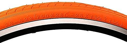 Farben Fahrradreifen 700 700 28C Fixed Gear Rennradreifen 700C Ultraleicht 700g Fahrradreifen (Farbe: Orange)