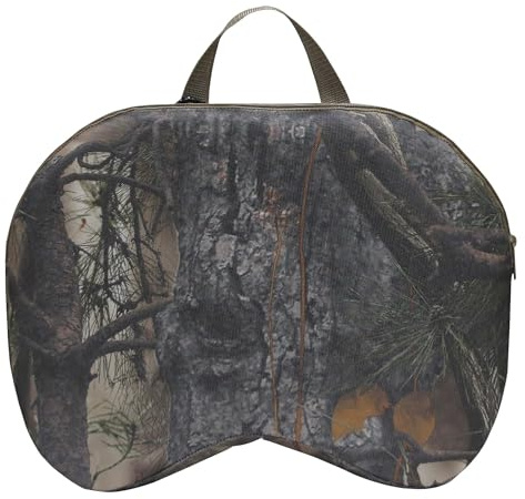 Lyirfan Tragbares Jagd-Sitzkissen, konkaves Design, dickes Stadion-Sitzkissen, schmutzabweisend, leicht, Outdoor-Kissen, für Camping, Jagd, Angeln usw.