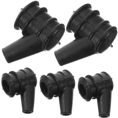 CAXUSD 5 Stück Zündkerzenkappen Für Traktoren Rasenmäher Und Kettensägen Robustes Metall Universell Kompatibel Ölbeständig Einfache Montage