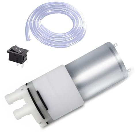 RUNCCI-YUN DC 12V Mini Elettrica autoadescante Pompa Acqua a Membrana per tè macchina per acquario Aquarium, Fish Tank Fountain