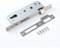 Serrure EncastréE, Serrure à Cadre Tubulaire, Serrures Porte Interieure En Acier Inoxydable, Serrures à Encastrer Avec PêNe Demi-Tour RéVersible, Insert De Serruress Pour Gauche/Droite. (20CM)