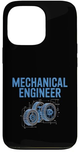 Mechanical Engineer Gear Blueprint Case for iPhone 13 Pro