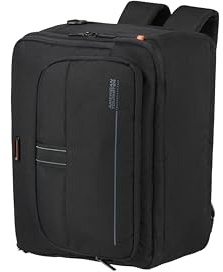 American Tourister Reisetasche Umhängetasche mit Laptopfach At Work Nxt 3-Way Boarding Bag 40 x 29 x 20 cm, 15.6, 26.5L, Black schwarz