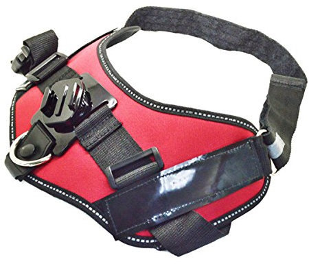 MASUNN Adjustable Harness Dog Chest Strap Belt 360-Degree Rotate for Gopro SJCAM Xiaomi Yi Action Camera