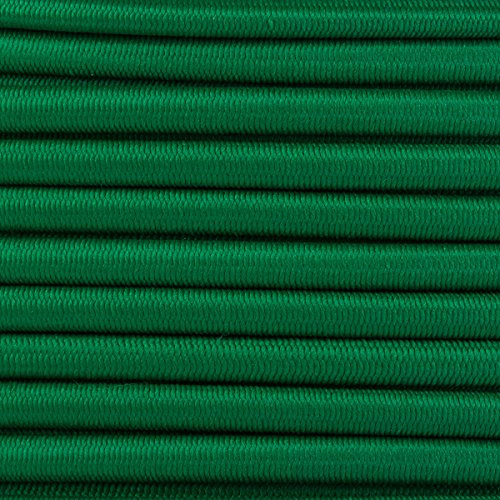 10m Gummikordel - Hutgummi - Rundgummi, hochwertig, extra-stark in 4mm, grün