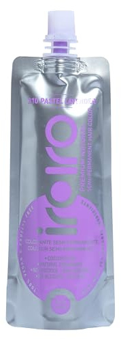 IROIRO - Tinte semipermanente natural para el cabello 210 lavanda pastel (4 onzas)