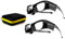 2X Hi-SHOCK® RF / BT Pro Black Diamond & Dualcase | Aktive 3D Brille für EPSON 3D Beamer | komp zu ELPGS03, TW9200W, EH-TW9200, EH-TW9100W, EH-TW8100, EH-TW7200 [120 Hz wiederaufladbar]