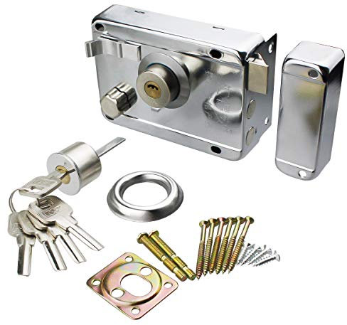 Xnrtop Ensemble de serrure verticale pour porte de porte