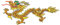 Gold Dragon Patch Bestickte Applique Patch Chinese Dragon Nähen Sie auf Eisen auf Patches für DIY Chinese Dragon Kostüm Jeans Jacken
