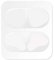 StyleDesign Staubschutz Sticker kompatibel mit Apple AirPods - Metallstaub Schutz Aufkleber Skins in Silber
