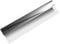 NRG 2.6m Long 10mm Thick End Cap Trim Silver for Bathroom Shower Wall Panels Cladding 'U' Profile-Silver