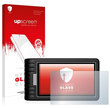 upscreen Schutzglas für Topdon ArtiDiag800 BT | Transparenter Displayschutz Made in Germany Klare 9H Schutzfolie Glas-Folie Montage-Set Anti-Fingerprint